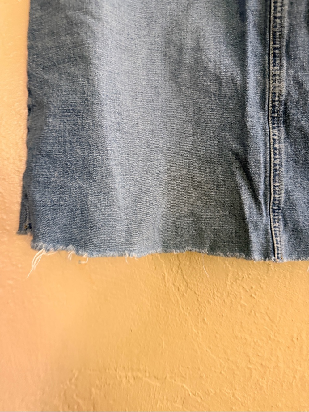 Old Navy Light Blue Denim A-Line Skirt - Picture 2 of 4